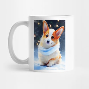 Watercolor corgi Mug